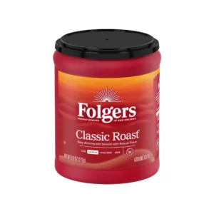قهوة فولجرز كلاسيك روست مطحونة متوسطة التحميص ، 272 جرام من عال الكيف