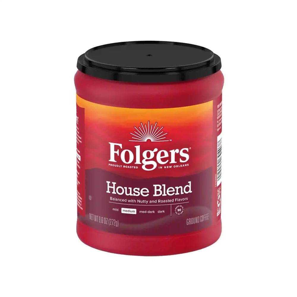 قهوة فولجرز هاوس بليند تحميص وسط مطحونة 272جرام من عال الكيف