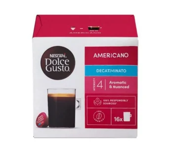 نسكافيه دولتشي غوستو امريكانو ديكافيناتو ، 16 كبسولة