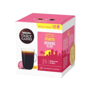 نسكافيه دولتشي غوستو ميامي ، 18 كبسولة من عال الكيف