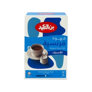 بن العميد قهوة فرنسية مع كريمة مبيضة كلاسيك ، 250 جرام من عال الكيف