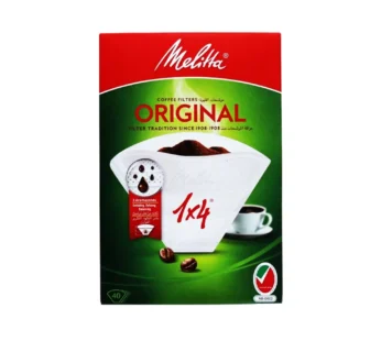 فلاتر قهوة 4 × 1 اورجينال من ميليتا – 40 فلتر الماني