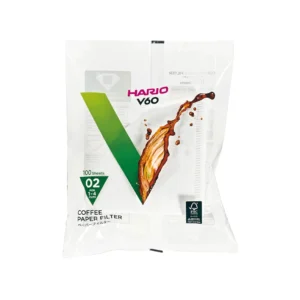 فلاتر قهوة هاريو V60 رقم 2 ورقية ، 100 قطعة من عال الكيف