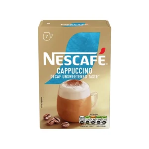 قهوة نسكافيه كابتشينو منزوعة الكافيين غير محلى ، 7 اظرف من عال الكيف