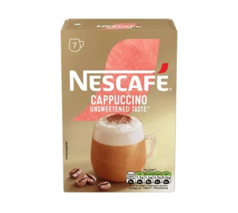 نسكافيه كابتشينو غير محلى بدون سكر ، 7 اظرف