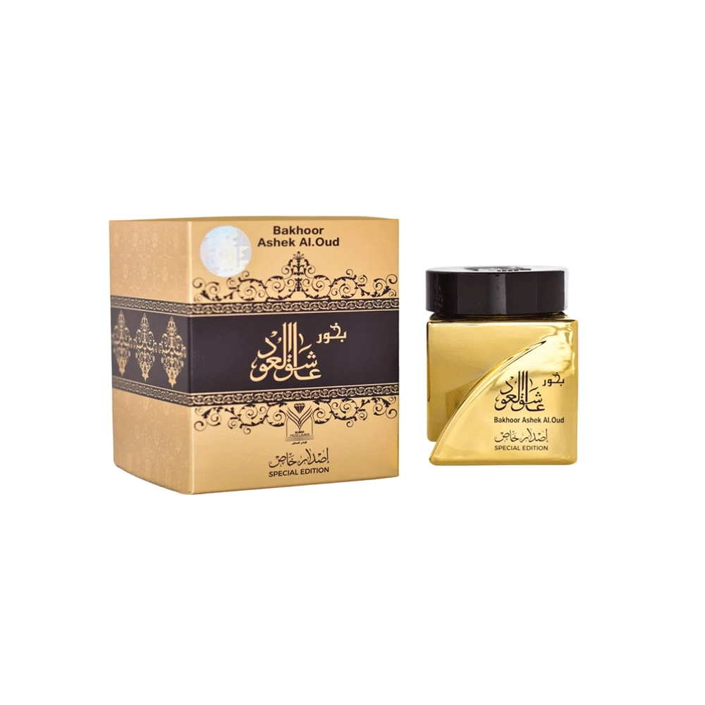 بخور عاشق العود الذهبي من الماس للعطور ، 30 جرام من عال الكيف