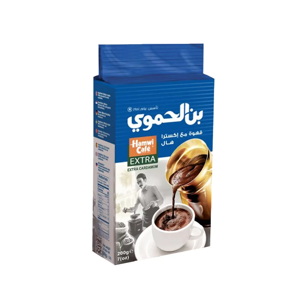 بن الحموي قهوة مع اكسترا هال ، 200 جرام من عال الكيف