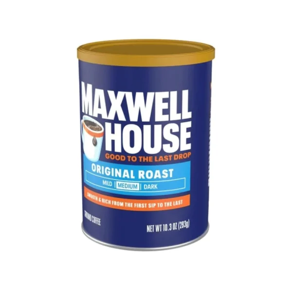 قهوة ماكسويل هاوس الأمريكية الشهيرة الأصلية ، 293 جرام من عال الكيف