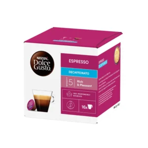 نسكافيه دولتشي غوستو اسبريسو ديكافيناتو ، 16 كبسولة من عال الكيف