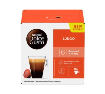 نسكافيه دولتشي غوستو لونجو سادة ، 16 كبسولة