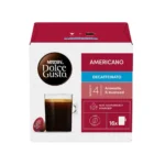 نسكافيه دولتشي غوستو امريكانو ديكافيناتو منزوعة الكافيين ، 16 كبسولة من عال الكيف