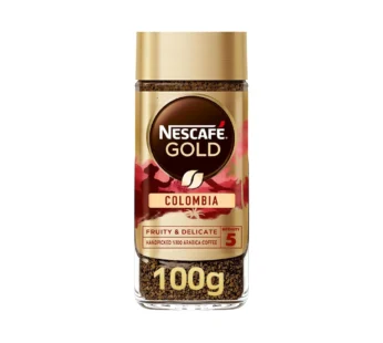 نسكافيه جولد كولومبيا قهوة سريعة التحضير ، 100 جرام