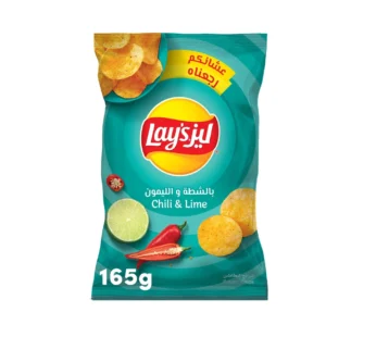 بطاطس ليز بالشطة والليمون ، 165 جرام