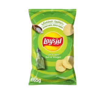 بطاطس ليز بالملح والخل ، 165 جرام