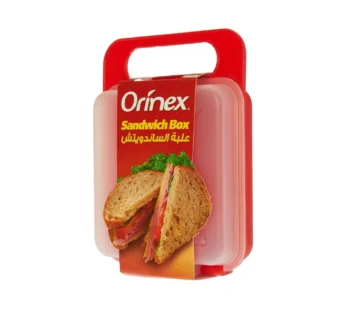 علبة الساندويتش الحمراء من اورينكس