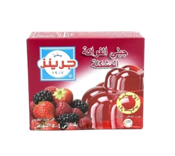 جيلي جرينز بنكهة الفواكة المشكلة ، 80 جرام