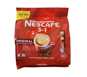 قهوة نسكافيه 3 في 1 اورجينال عطري ومتوازن ، 25 ظرف