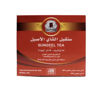 شاي سنقيل الاصيل اسود سيلاني خالص ، 100 كيس